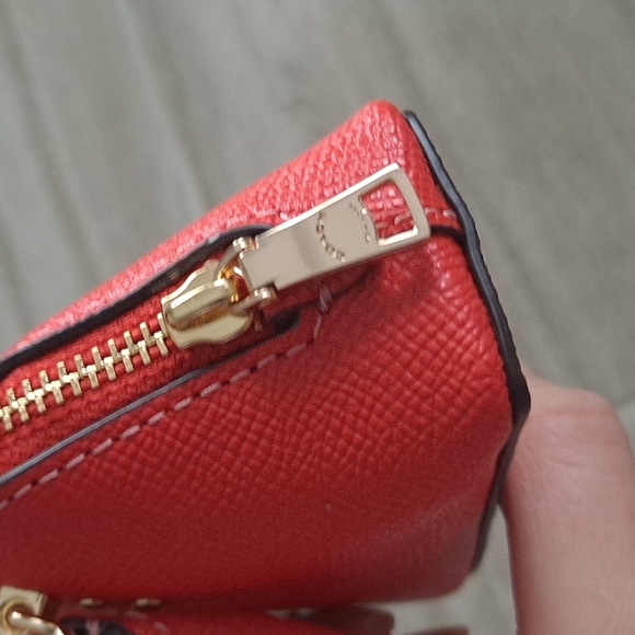 NWT red Coach bag charm - Picture 14 of 16